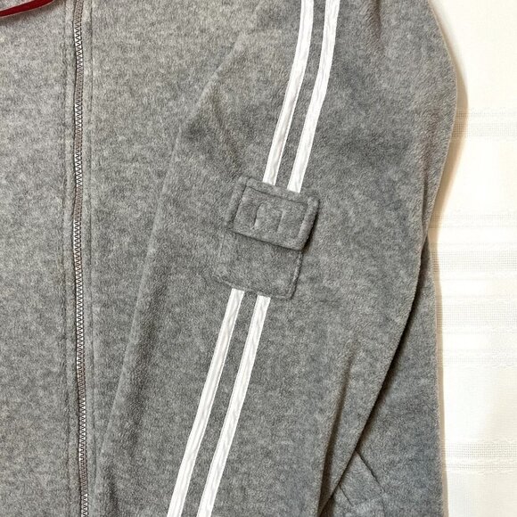 Nick & Sarah Sport Woman Gray Soft Fleecy LS Hoodie 1X EUC‎ - Picture 4 of 11